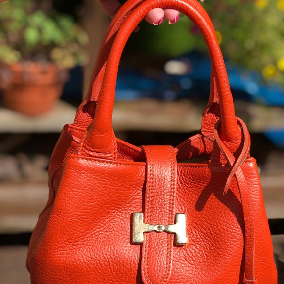 NWT Genuine Leather Bag - Picture 1 of 8
